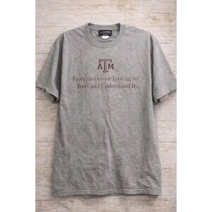 90s Texas A&M Aggies Tee XL Jansport NCAA Fan Shirt Double Sided USA Made